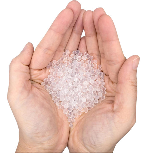 10Pcs 100 Gram Silica Gel Packets, Pure and Safe Desiccant Packs for Moisture Control and Storage