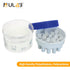 ULAB Scientific Cryo-Safe Freezing Container, Polycarbonate Jar with 18-Place Tube Holder, UCP1001