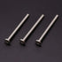 M6 x 75mm Hex Socket Flat Head Screws (15 Pack), 304 Stainless Steel 18/8, Full Thread Machine Screws for DIY,