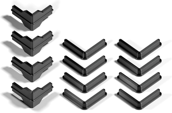 Whalen Post Insert Corner Connector with Feet and Caps