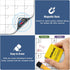 Magnetic Dry Erase Calendar for Refrigerator, Monthly Planner Board with Markers & Eraser - 14 x 11 Inches