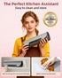 7 8 Warming Mat for Food, Upgraded Fast-Heating Electric Warming Tray with Temp Levels & Timers, Buffet Raised Feet