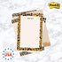 Modern Animal Print Sticky Notes, 4" x 6" Repositionable Sticky Note Pads, Five Unique Pattern Designs, Made in The USA