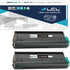 LCL Compatible Toner Cartridge Replacement for OKI 43502001 (2-Pack Black) for B4550 B4550n B4600 B4600n, 7000 Pages