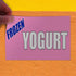 Fastasticdeals Frozen 36x24Inches Decal Stickers Multiple Sizes Yogurt Food Fair Promotion Business Industrial Vinyl