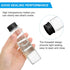 PATIKIL 80ml Plastic Test Tubes with Screw Caps, 15Pcs Flat Bottom Tubes for Scientific Party Decoration