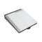 ECR4Kids Memo Station, MessageStor Dry-Erase Glass Board Desk Organizer, Grey