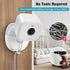3 Pack 4/Outdoor 2K+/Mini 2/Mini 2K+ Blink Camera No Drill No Screws Wall Mount Bracket for Blink Outdoor Indoor