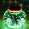 yuans Solar Table Light, Solar Mosaic Lights Color Changing Solar Glass Ball Garden