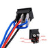 TWTADE Momentary Polarity Reverse Switch - DC 12V 20A Motor Control 6 Pin 3 Position (ON)-Off-(ON) AC 110V-220V