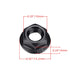 SIMAIYUN 50 M6 1.0mm 304 Pcs x Serrated Flange Hex Nuts, Stainless Steel Hexagon Flange Nuts, Full Thread, Hex Drive
