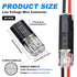 hongliang 30PCS 2 18-22AWG Double Wire Plug in Connector,Pluggable Low Voltage Wire Connector with Locking Buckle,Quick