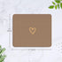 Seorsok Square Aesthetic Cute Heart Mouse Pad,Office Home Personalized Mouse Mat Design,Waterproof Funny