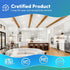 1 Pack 6 Inch 5CCT 2700K/3000K/3500K/4000K/5000K 1050LM 12WEqv110W, FREELICHT Ultra-Thin LED Recessed Ceiling Light