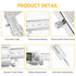 Digital Caliper, Sangabery 6 inch Stainless Steel Measuring Tool with Inch/Metric/Fractions Conversion