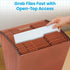 Pendaflex Heavy Duty Expanding File Folder - 21 Pockets with A-Z Tabs, Durable, Letter Size, Brown