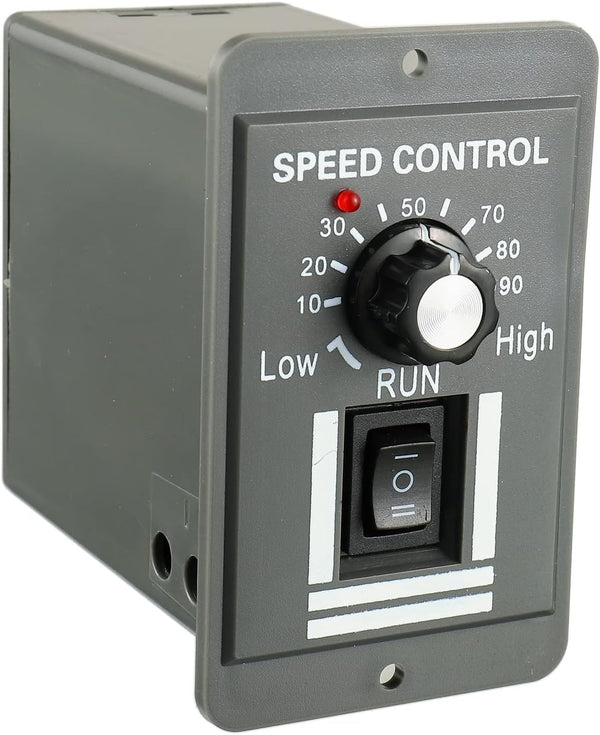 DC 12-60V Motor Speed Controller, 20A Adjustable PWM Switch for Electric Motor Speed Regulation