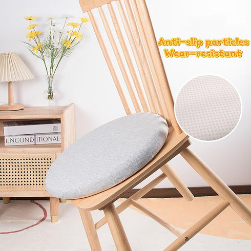 GWTYR Office,E,30x30x3cm(12x12x1inch) Round Chair Cushions for Dining Chairs,Seat Cushion Memory Foam Soft Chair Pad
