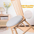 GWTYR Office,D,35x35x3.5cm(14x14x1inch) Round Chair Cushions for Dining Chairs,Seat Cushion Memory Foam Soft Chair Pad