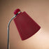 2pcs Bulb Kichvoe Small Clip on Lampshade, Barrel Red Fabric Lamp Shades Clip On for Table Chandeliers Wall Floor Lamp