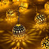 60 36 8 Brightown Solar Moroccan String Lights Outdoor LED Ft Globe Fairy Lights with Lighting Modes, Waterproof Solar