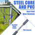 5/16in 4FT/6FT/8FT/10FT Heavy-Duty Security Cable with Loops Cut-Resistant and Waterproof Security Cable Suitable