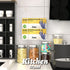L Size Gloves Box Holder, Wire Rack Dispenser for Gloves, Tissues, Paper Towels - Medium, Holds 2 Boxes