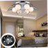 4pcs Alipis Ceiling Cover Plate Desk Lamp Base Ventilation for Chandelier Replacement Easy to Install Sturdy Design