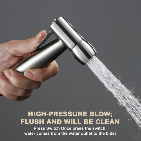 YHWKZCTTT HandheldSprayer,Toilet Sprayer Head Stainless Steel Cloth Bathroom Diaper for Kitchen and Cleaning