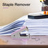 Purple Stapler Puller Tool, Non-Slip Grip Staple Remover for School, Teachers, Students, Home Desk
