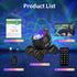 8 ENOKIK Star Projector, Galaxy Projector Built-in Bluetooth Speaker and White Noise, Night Light for Kids Adults