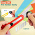 ORIENTOOLS Utility Knife Box Cutter, 4-Pack Set, Auto-lock Razor with Snap Off Blades for Home and Office