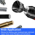Deburring Tool Chamfer Tool, HSS Hex Shank for Metal Bolt Thread Repair, Quick Release Shank, 2 Pack