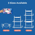FMP Brands Triple Glove Holder for Wall Mount, Wire Rack Disposable Napkin Gloves Box Holder, White Durable Metal