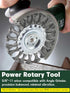 Knotted Wire Wheel Brush 4.5in 5/8-11 Threads Arbor for 4-1/2" Angle Grinder - 1pcs