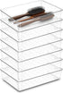 7Pack Desk Drawer Organizers, 6"*9" makeup acrylic drawer organizer trays for vanity,