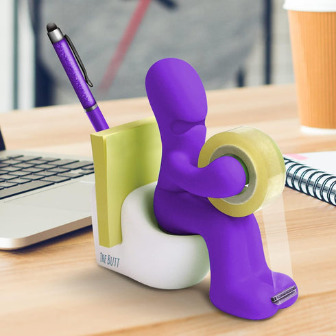 The Butt Tape Dispenser – Funny Gifts for Men, Novelty Desk Accessories, Fun Office Supplies Gag Gifts for Men