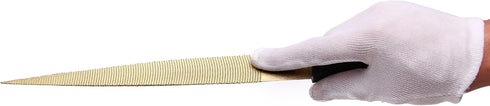 Wood File, Needle File Set | Wood Rasp Files for Wood Working with Rubber Handle in Gift Bag (2 Pack)
