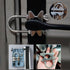Portable Door Security Locks, Adjustable Heavy Duty Outward Opening Travel Stainless Steel Safety Device for Hotel