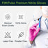 3 FifthPulse Fuchsia Hot Pink Nitrile Disposable Gloves - Mil Nitrile - Powder and Latex Free - Surgical Medical Exam