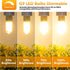 G9 Bulb Dimmable, 3000K, 40W T4 4W Bulbs 400LM, 6 Pack MAXvolador LED Soft White Halogen Equivalent, Bi Pin Base Light