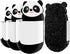 FUNISKETCH Cute Panda Magnetic Pen Holder, Strong Magnet for Glass Whiteboard, Refrigerator &