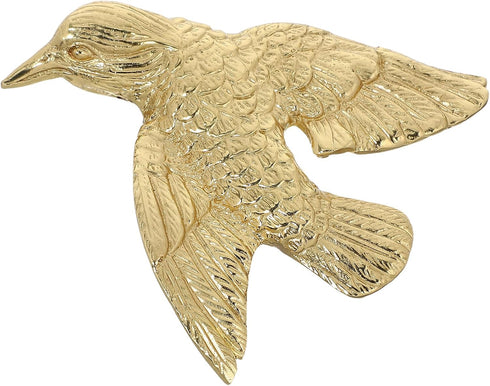 Cabilock Brass Bird Drawer Handle Vintage Small Cabinet Knobs Right-Side Kitchen Hardware