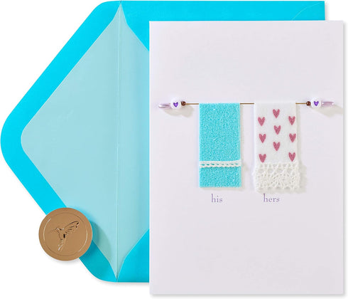 Papyrus Engagement Card (Side by Side)