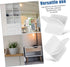 8pcs TEHAUX Furniture Wall Anchor Kit Secure Shelves Dressers Bookcases Tv Stands Adhesive Mounts Childproof