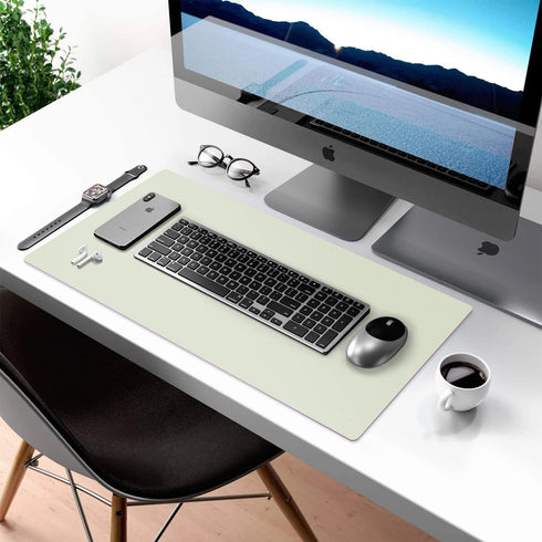 Desk Mat Large Protector Pad, Multifunctional Dual-Sided Office Desk Pad, Waterproof Desk Mat for Desktop, Pu Leather