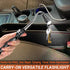 Magnetic Pickup Tool and Extendable Mirror - Telescoping Magnet Flashlight, Great Gifts for Men and Women
