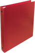 Better Office Products 3 Ring Poly Binder, 1 Inch, Letter Size, 4 Pack - Red, Blue, Purple, Black