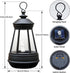 Babineto 2 Pack Mini Solar Lantern Lights Replacement Parts for Outdoor Statue,Waterproof Solar Hanging Lights