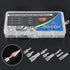 Glarks 315Pcs Quick Splice Male and Female Wire Spade Connector Assortment Kit with Insulating Sleeve